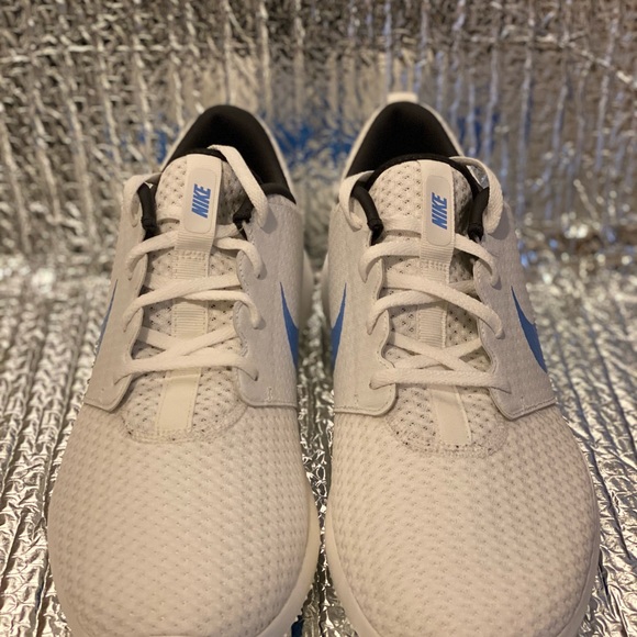 Nike Roshe G Golf Shoes Summit White Carolina Blue - Picture 2 of 7